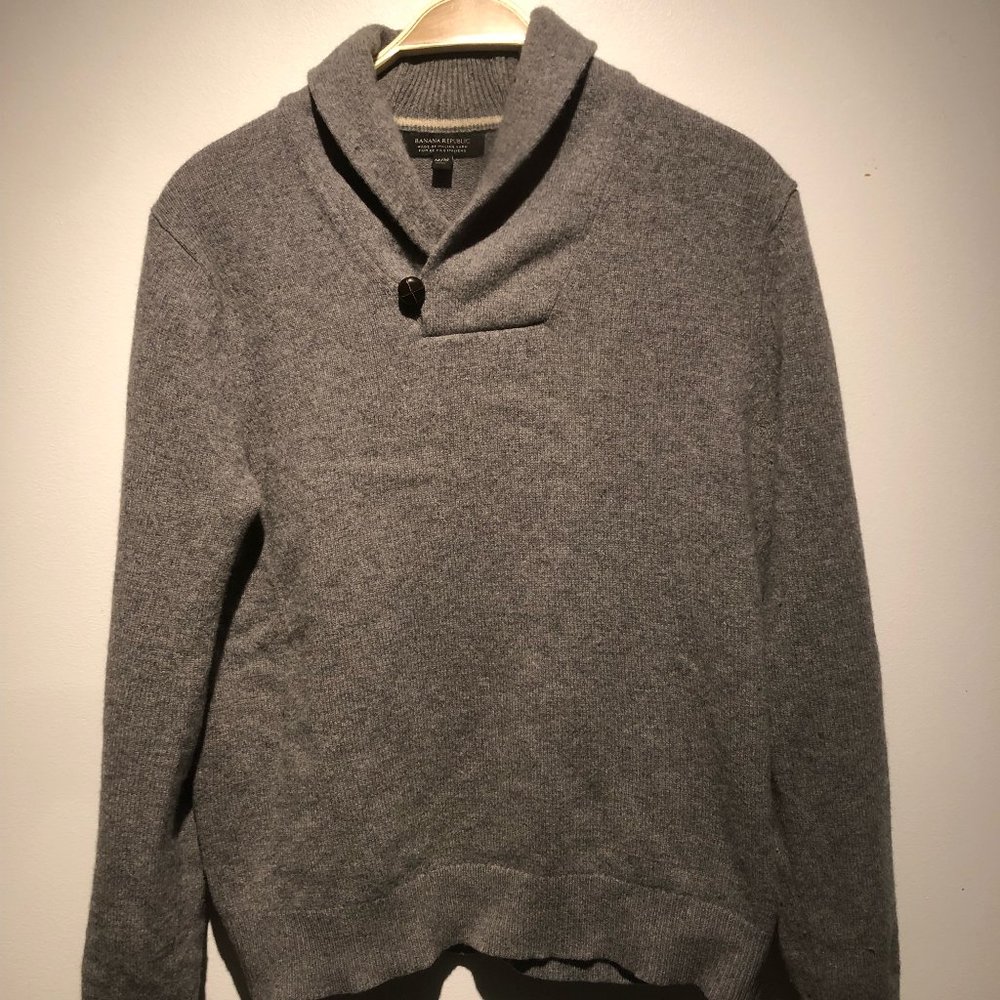 Banana Republic Grey Cardigan